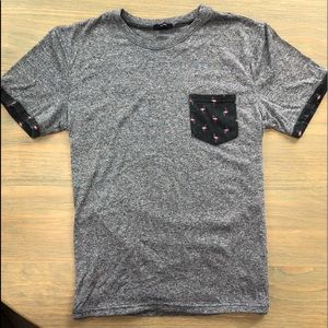 Flamingo Pocket T-Shirt